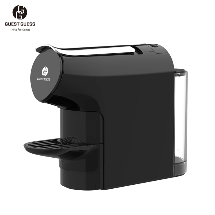 OEM Customized Wholesale Hotel Room Eco-Friendly Adjustable Drip Tray Espresso Capsule Coffee Making Machine
