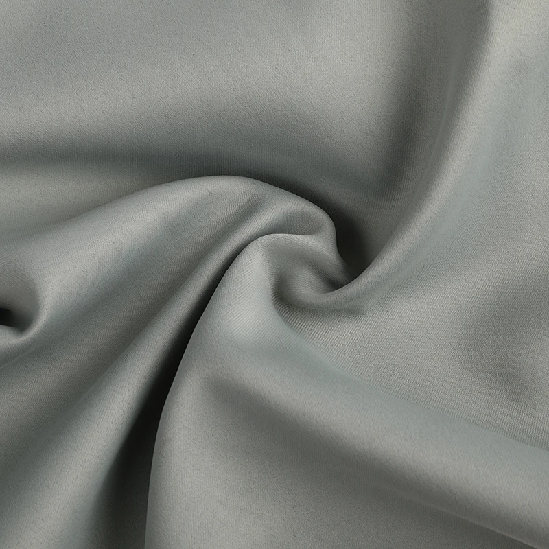 
fire retardant 100% polyester blackout curtain fabric for hotel 