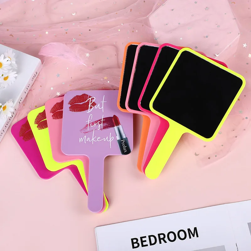 Pocket Mini Makeup Mirror With Personalized Logo Foldable Round Shaped Metal Make up Cosmetic Pocket Hand Mirror