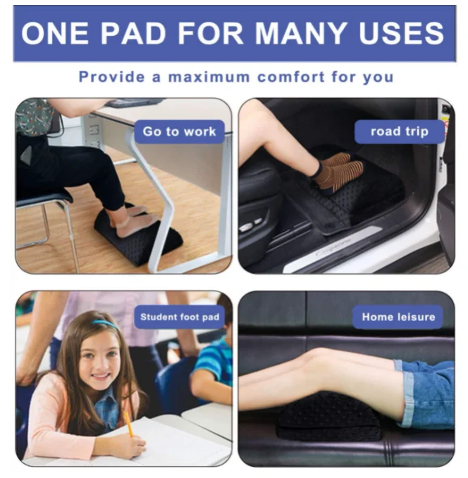 Office Support Foot Rest Under Desk Foot Stool Pregnant Foot Rest Pillow Adjustable Pedal Footrest Pillow Under The Table