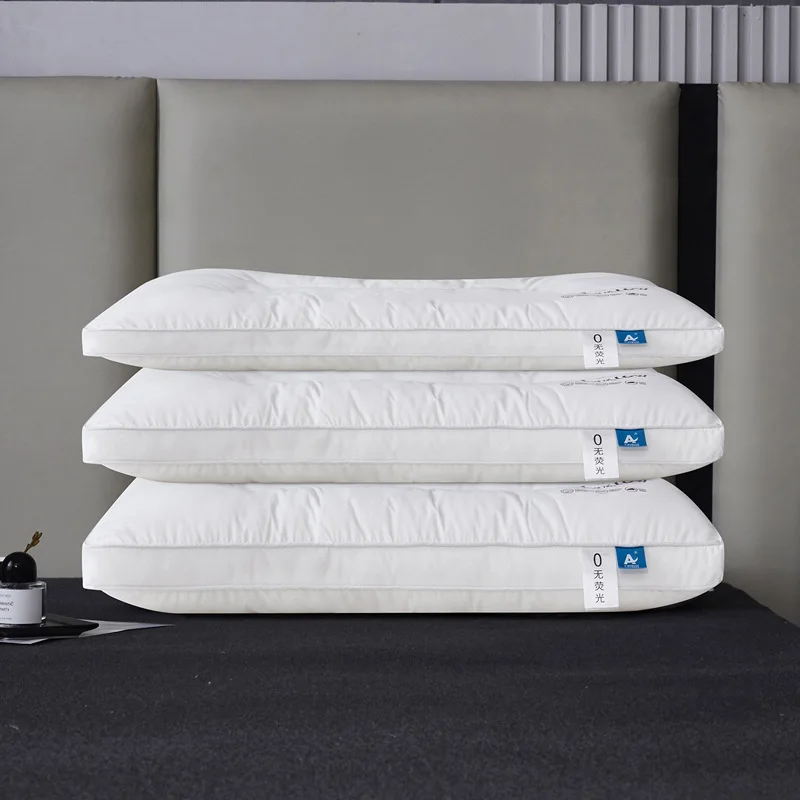 100% Cotton Soy Fiber   Core Pure Cotton Washable Pillow Type   High Pillow Low Sleep Cervical Pillow For Sleeping Comfortable