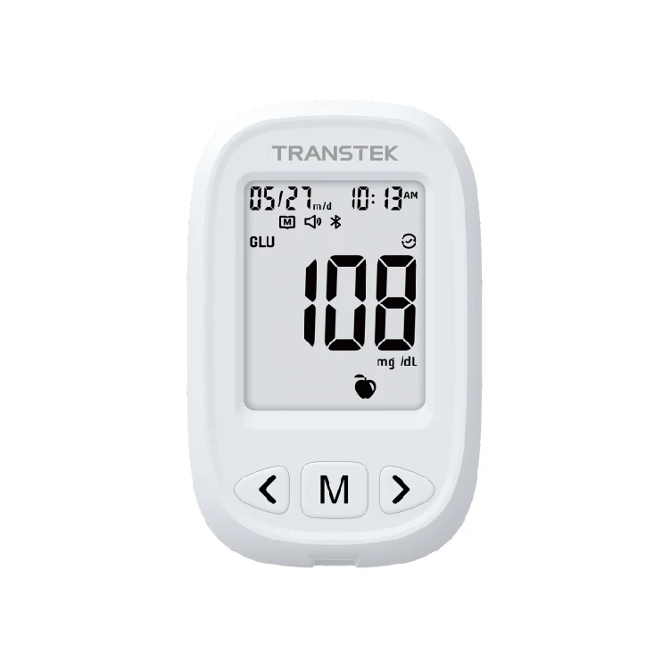 TRANSTEK Bluetooth глюкометр для лечения диабета с помощью тест-полосок крови (по 50 штук) счетчик ланцеты устройство подсечки
