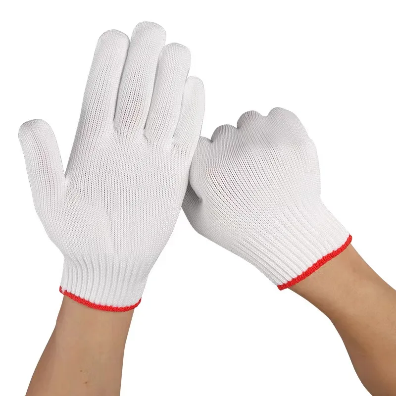 polyester work gloves