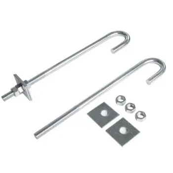 Construction Welding Rod Type Claw Type J Hook Bolts Foundation Bolt Galvanized Carbon Steel L Type Hook Anchor Bolt
