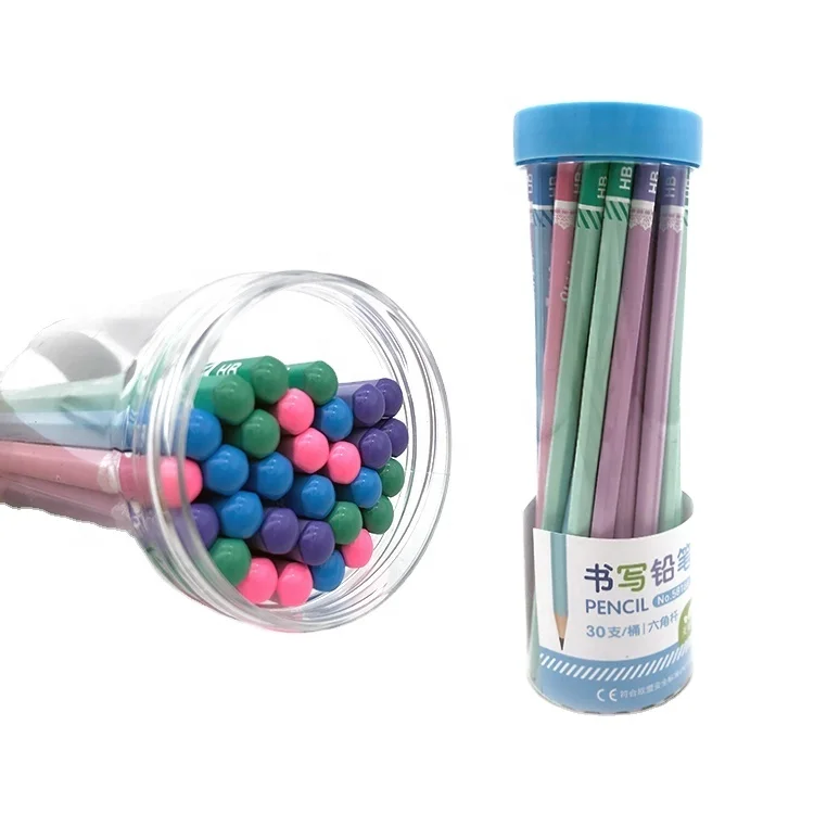 STASUN Customized Classics good quality Dipped End 7 inch Wooden HB Pencil For School And Office