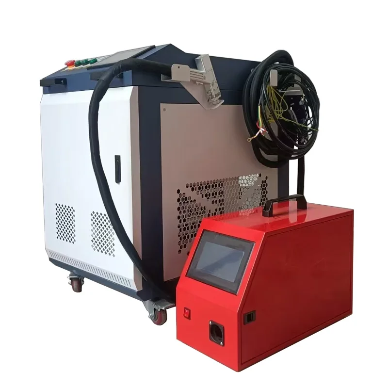 1500w big power lazer welding cleaning for Stainless steel door handle metal world laser welding machine copper