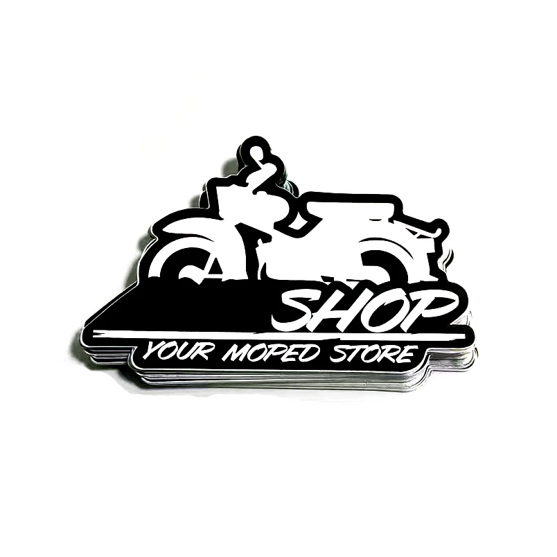 Custom water and UV resistance Motorcycle Stickers Cool Bike Decals