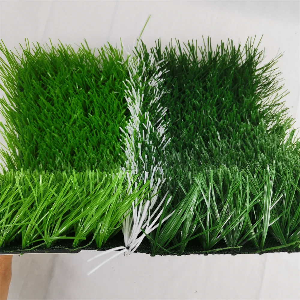 Hard-wearing Artificial Grass for Outdoor Football Green Lawn for Sport Long-Life Synthetic Turf for Soccer