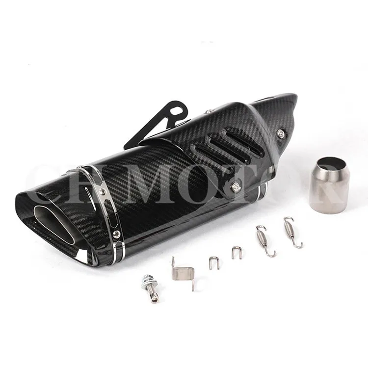 used motorcycle spare parts wholesale factory motorbike muffler racing universal exhaust for scooter