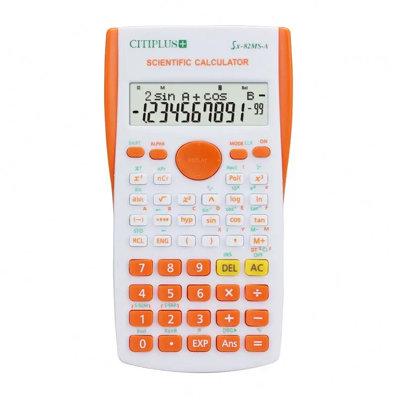 Factory 82MS Calculator With Strength Store Calculadora Plastic Calculator Test Scientific Calculator Calculadora Cientifica