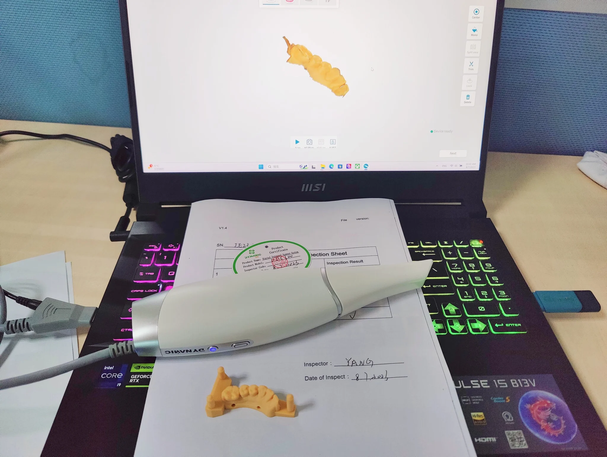 Advanced Dental Equipment Dynamic DDS300 Intraoral Scanner