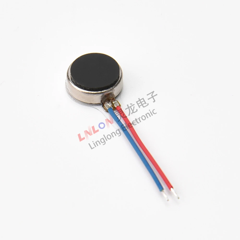 factory ERM 3V DC 7mm flat ultrathin micro vibration motor for wearable device