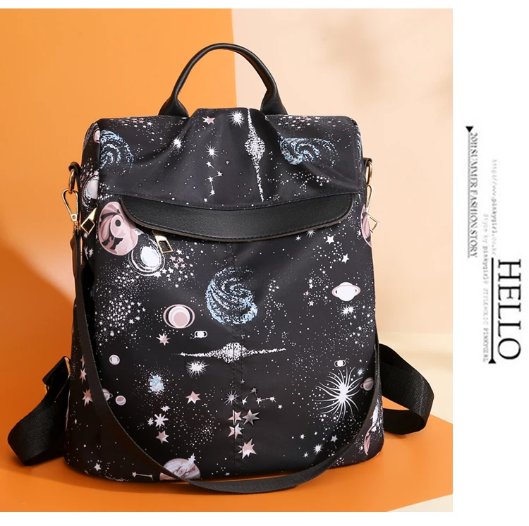 Factory price OEM Custom Printing Ladies Casual Backpack Beautiful School Bags Anti Theft Cute Kid Backpack