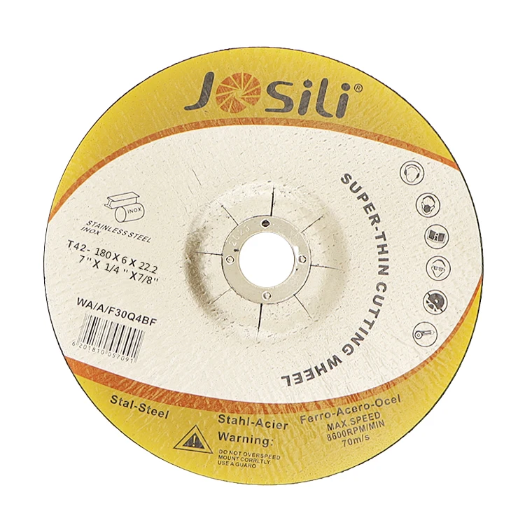 180x6mm abrasive disc cutting wheel round premium cutting wheel metal cutting disc