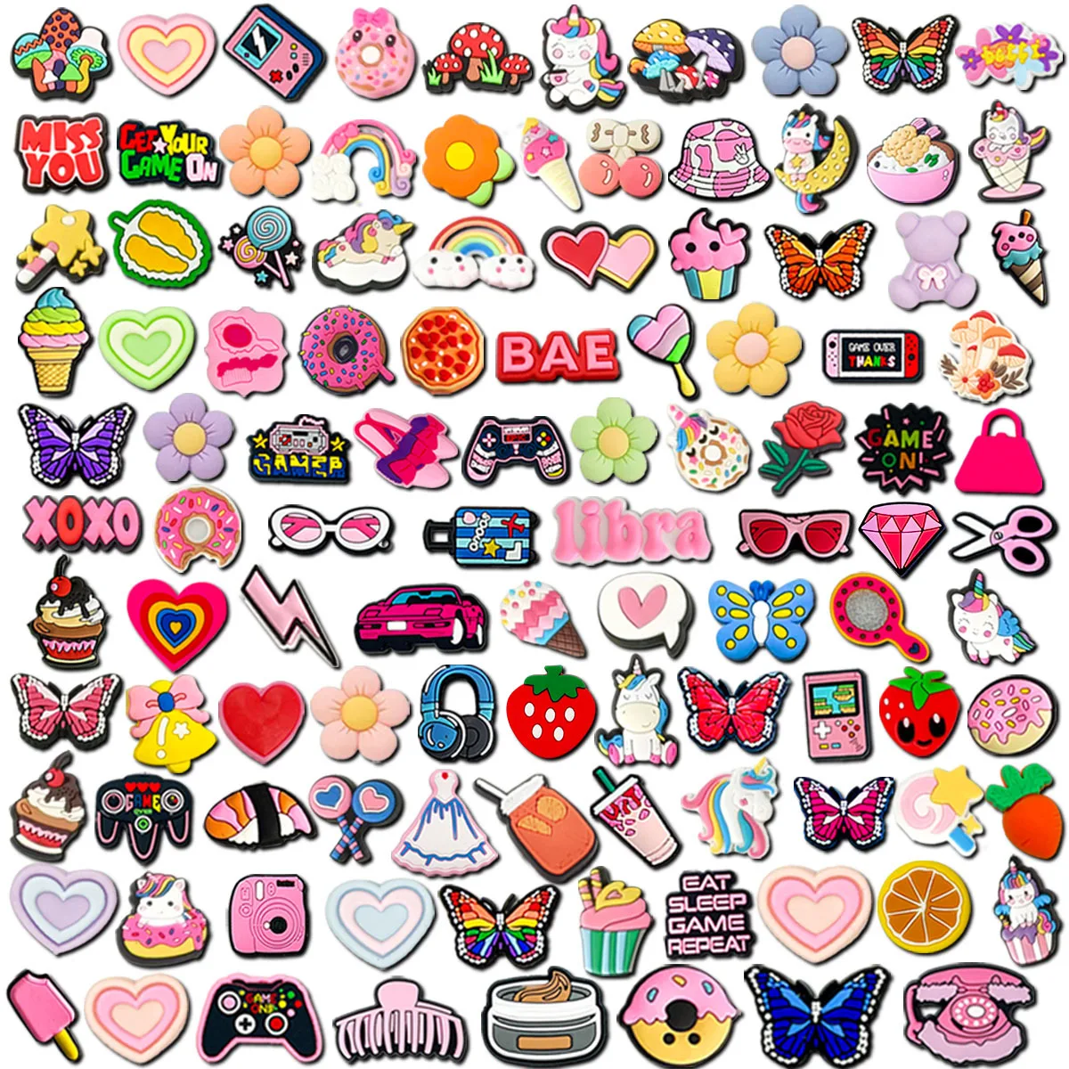 2024 дешевая заводская цена ПВХ обувь плохой кролик Мультяшные медицинские украшения для обуви аксессуары для обуви подвески