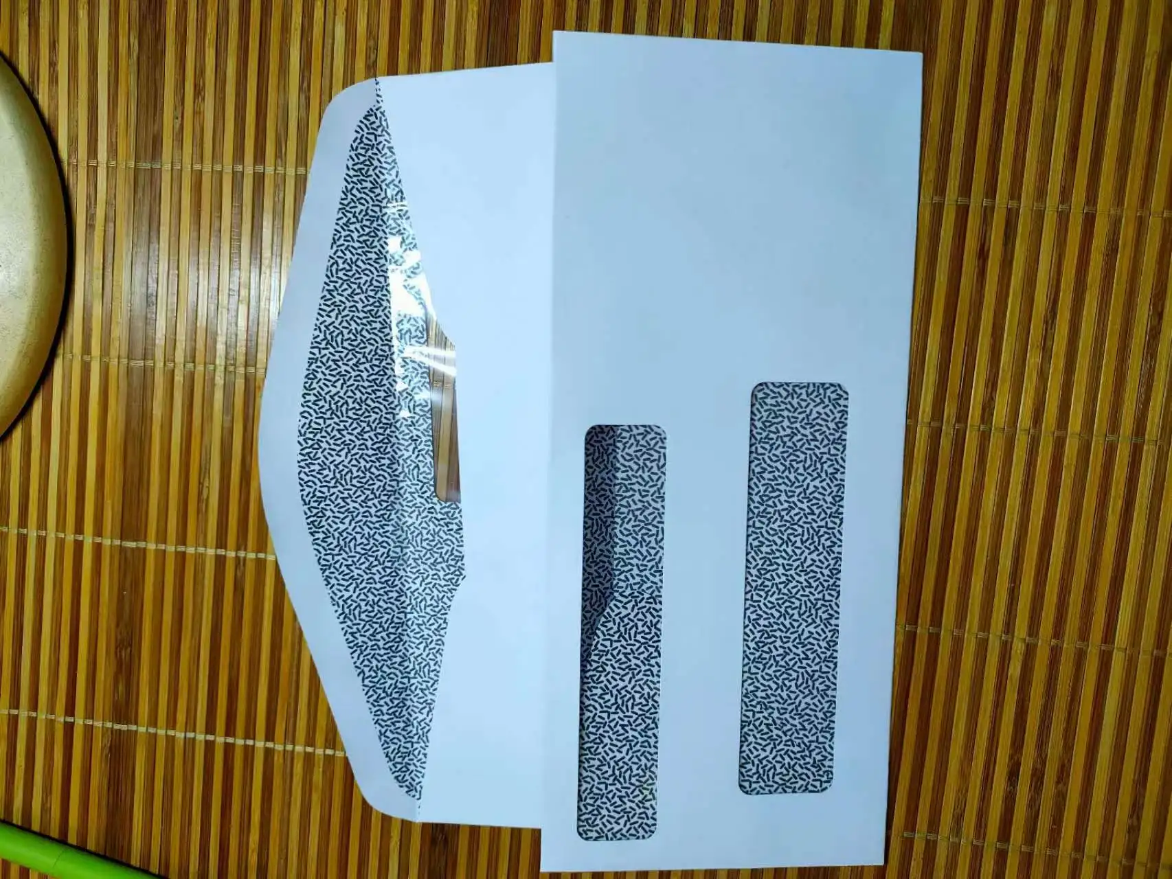 Custom color #9 personalized envelopes office supplies envelopes paper envelope with window