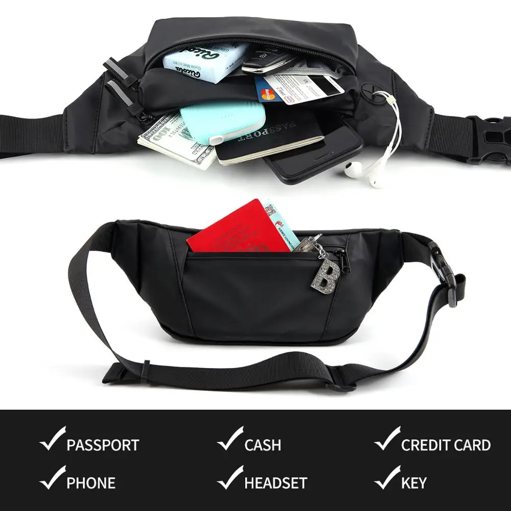 Модная дорожная поясная сумка унисекс YIPINU оптом
