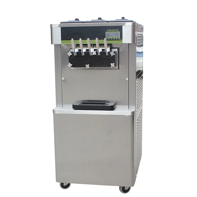 Popular Soft Ice Cream Making Machine Yogurt Mixer Ice Making Machines With Cone
