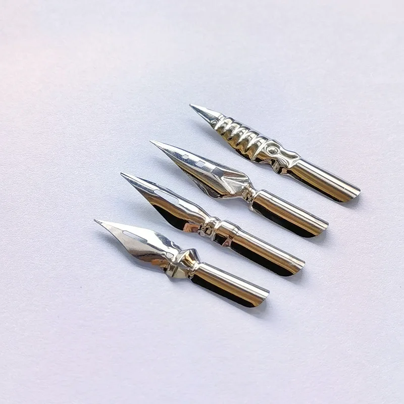 Буква алфавита рисунок комикс мультфильм Готическая каллиграфия dip pen английский металлический наконечник перьевая ручка