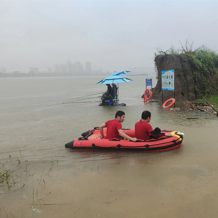 2.2m JWH remote control and manual control Self inflating boat use for water rescue Rapid rescue on water