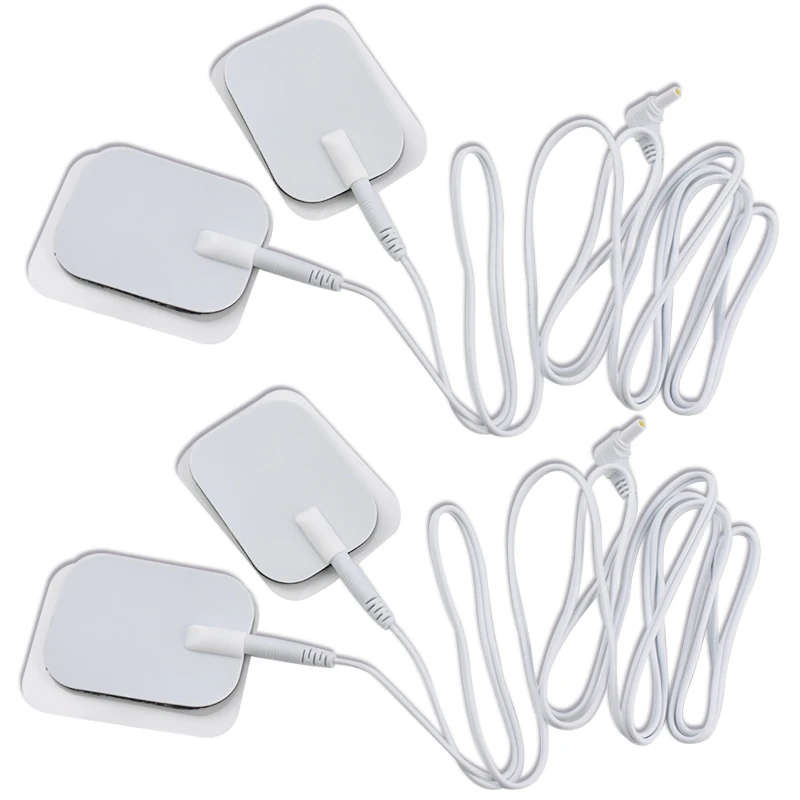 Pin 2-way Electrode Cable Line Connector Wire For TENS/EMS Acupuncture Therapy Massager