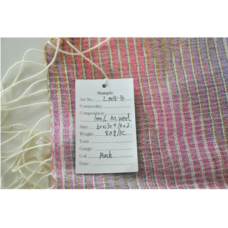 BLUE PHOENIX rainbow scarf 100% wool multiple color hijab pashmina scarf shawl tassel tallit jewish long scarf shawl women hijab