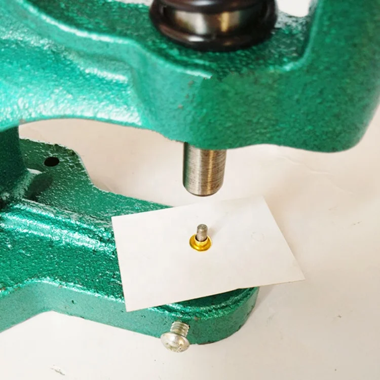 Hand Press Eyelet Grommet Metal Manual Punching Machine