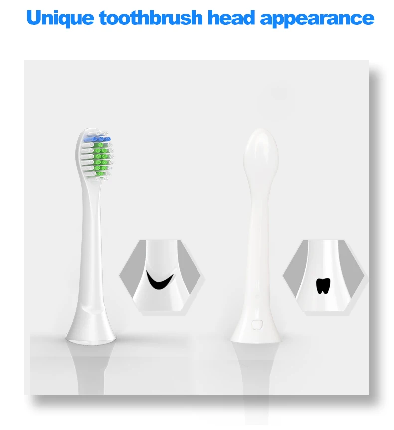 4 шт. в упаковке, головки для зубной щетки HX6062/64 Diamondclean