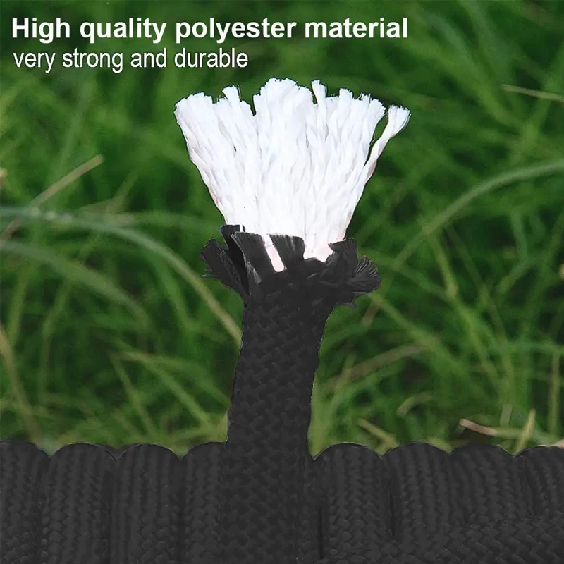 Climbing Rope 10 mm(3/8in) Accessory Cord Equipment Escape Rope Ice Climbing Equipment Fire Rescue Rope