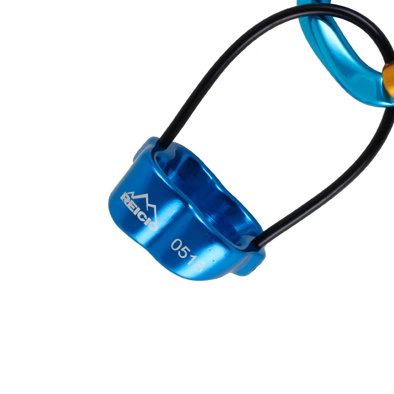 Descender Climbing ATC Aluminum Outdoor High Strength Other Country Support 8-11MM Rescue 100kg Aluminium Alloy Blue 60g