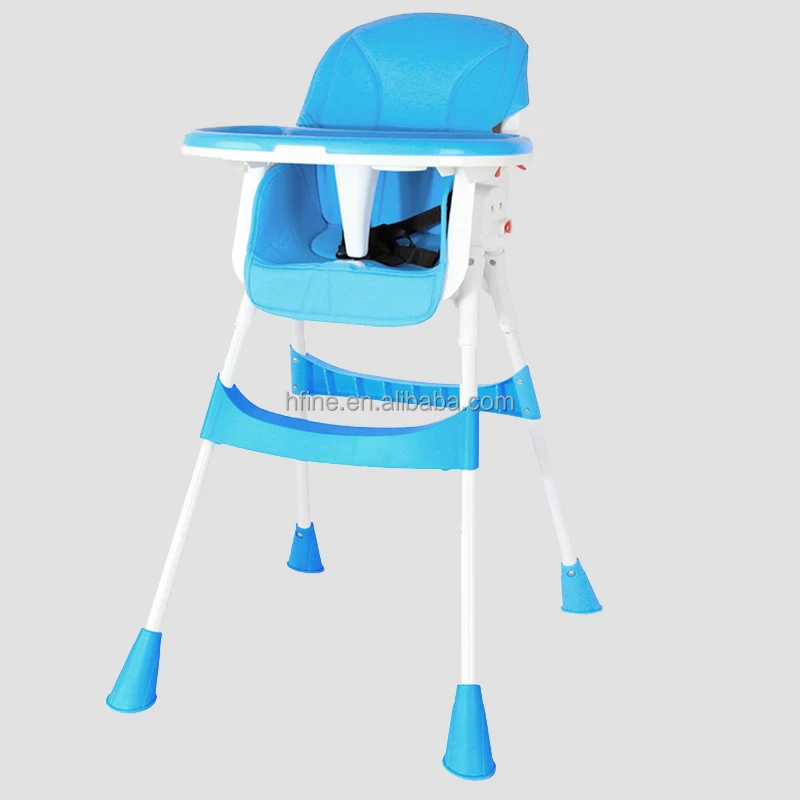 EN14988 2022 New Arrivals Baby High Chair Modern OEM Folding Plastic Portable Baby Dining Chair