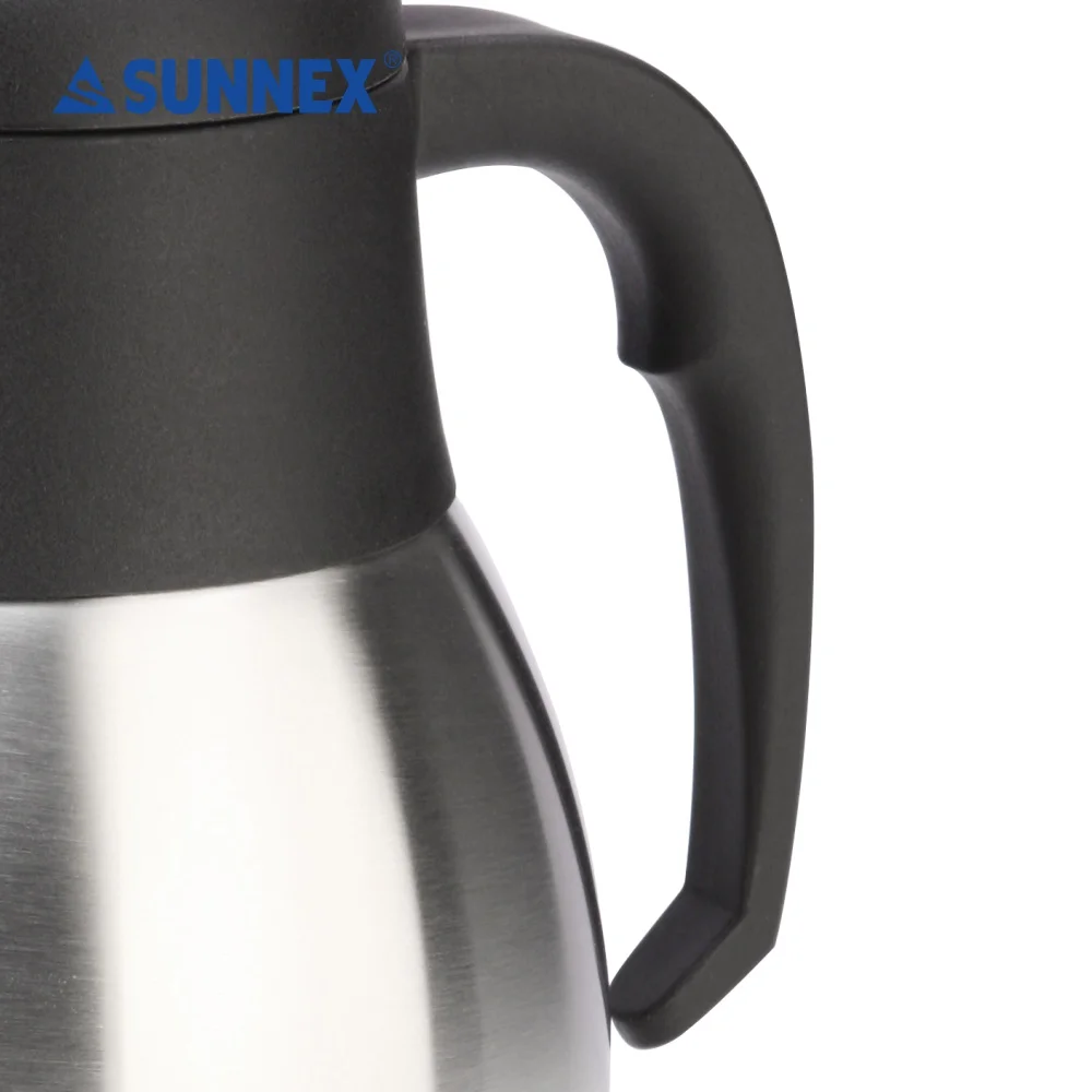 Высококачественный вакуумный кувшин SUNNEX с двойными стенками из нержавеющей стали профессиональный 1 л 2 портативная большая емкость нагревательная чашка