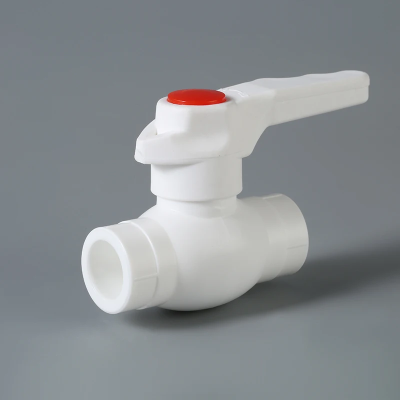 Gas Fitting Materials Durable PPR Water Ball Valve DN15 20 25 Water Ball Valve