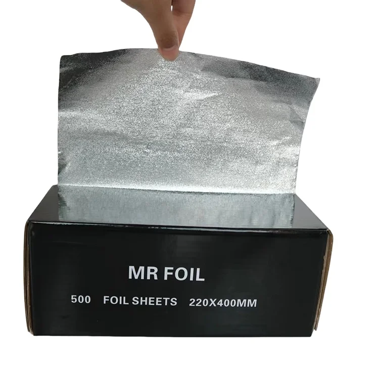 Выдвижная Парикмахерская фольга 500 листов индивидуальная Фольга для волос