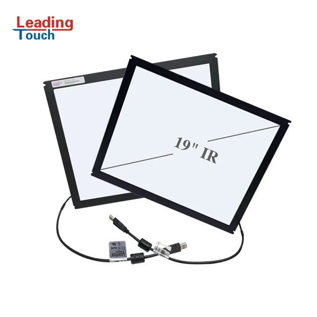 LeadingTouch Factory Direct Sales 19 inch High Quality IR smart interactive infrared touch screen frame 10 Points