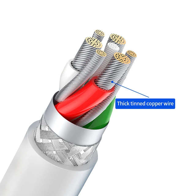  Лидер продаж 2021 USB-кабель 20 Вт из ТПЭ для быстрой зарядки всех серий