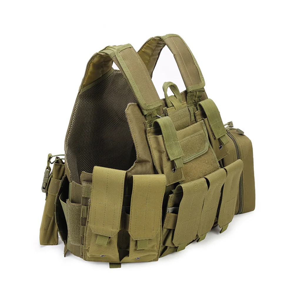 Outdoor tactical back  camouflage multifunctional  tactical vest camouflage vest field cs tactical vest