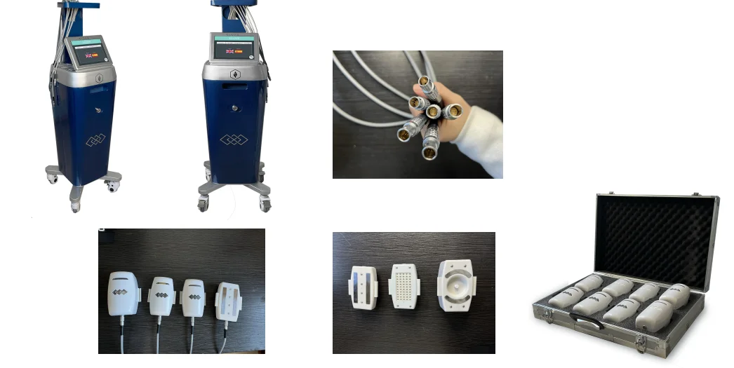 Electrical muscle stimulation ems muscle tone muscle Vacuum Radio frequency Skin Tightening lipo laser Slimming machine