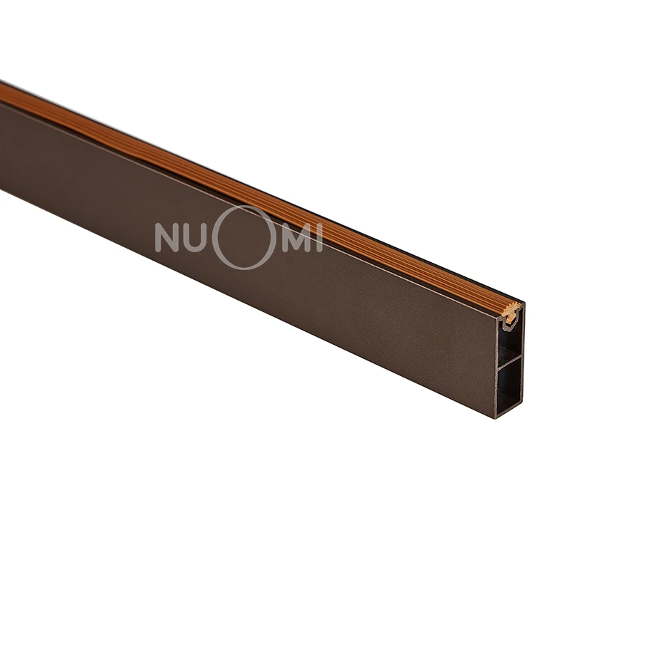 NUOMI Fashion Style Base Fittings of Wardrobe Hanging Rail