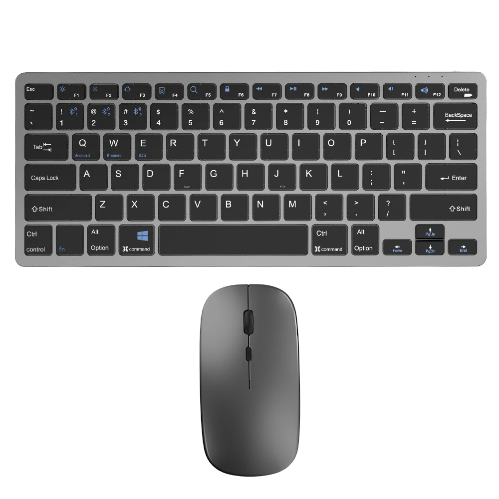 2022 Mini Portable 78keys  Wireless Gaming Mechanical Mouse and Keyboard Combo