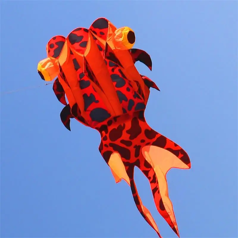 wholesale professional factory outdoor Inflatable cartoon animal kite soft goldfish kites