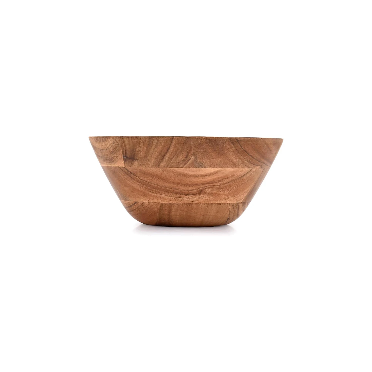 Perfect for Vegetables Salad Acacia Wood Salad Bowl Handmade Wooden Bowls Serving Bowl