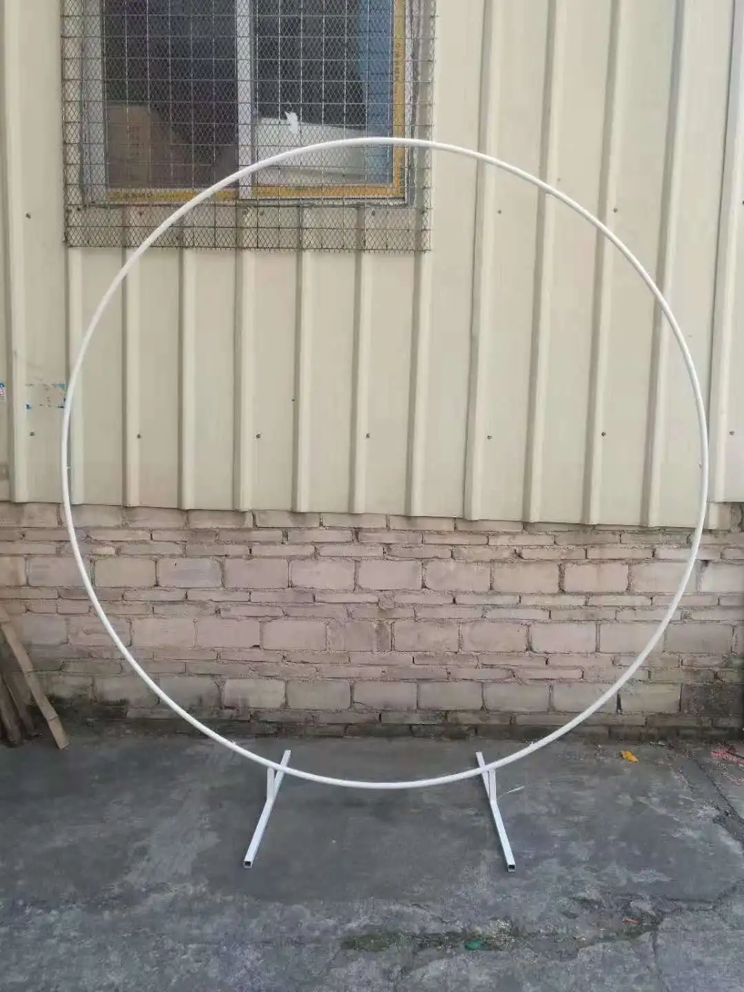 Hot Sale Floral Ring Backdrops Wedding Arch Metal Round Arch Wedding metal Circle Stand Arch for Wedding Garden Party Home Hotel