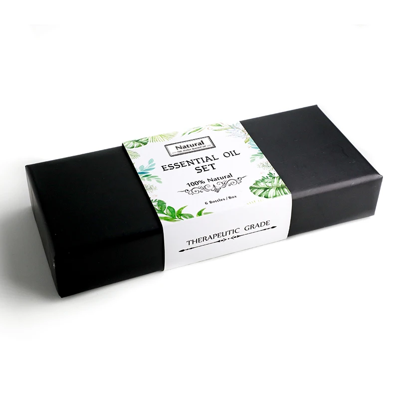 10ML 6 Pack Essential Oils 100% Pure Therapeutic Grade Oils kit Top 6 Aromatherapy Oils Gift Set