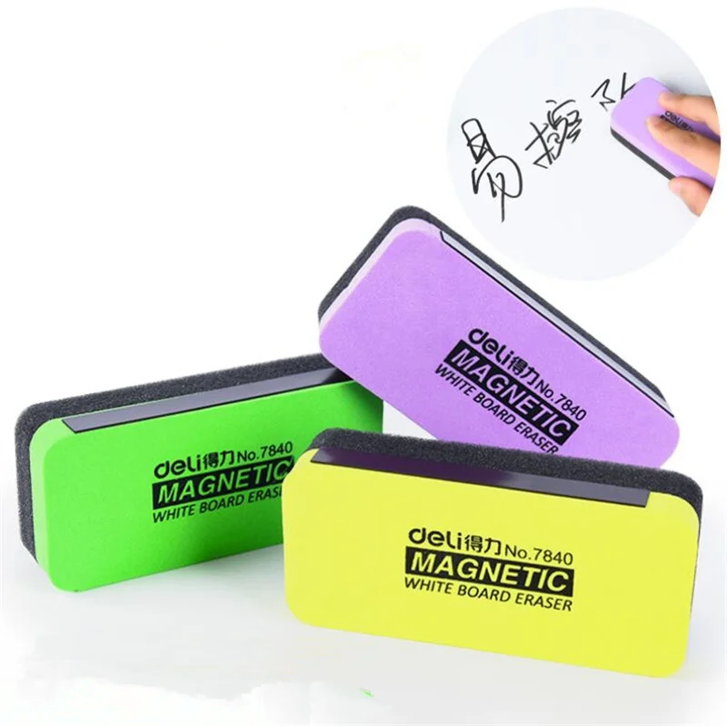 Абсорбируемая цветная ластик для белой доски с магнитной печатной платой ластик офисные принадлежности