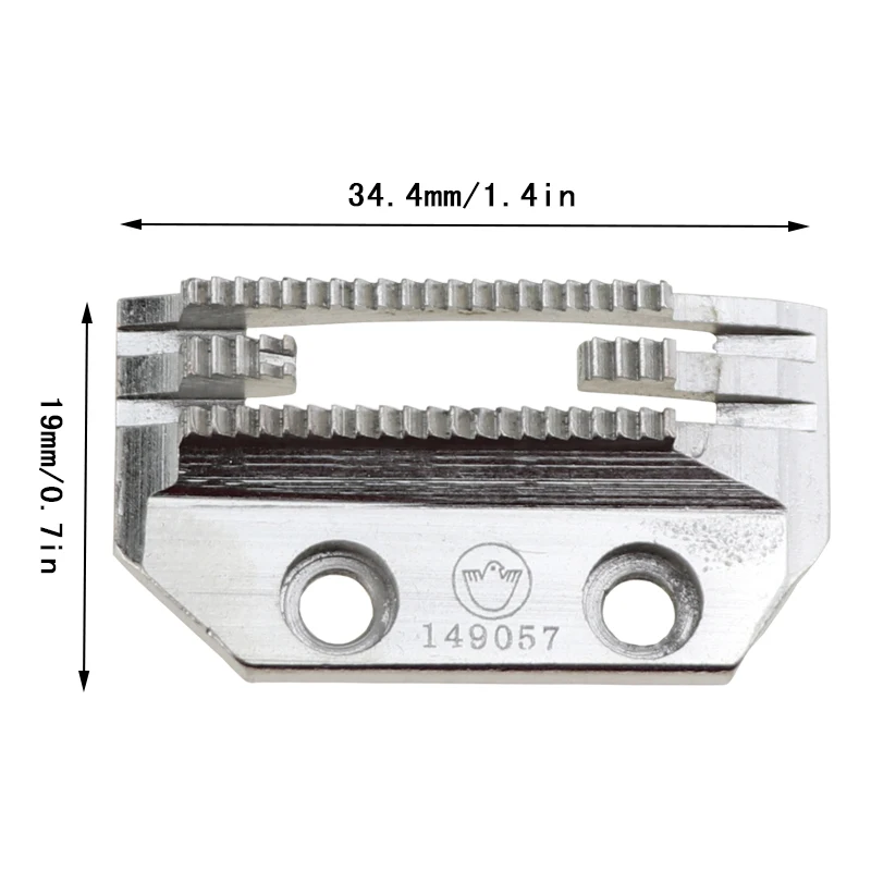 Sewing machine accessories Flat needle plate E needle plate E type sewing machine needle plate with scale