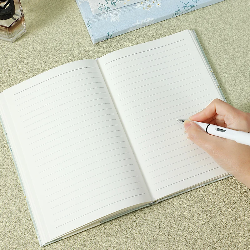 HongShun linen journal custom hardcover custom notebooks a5 wholesale