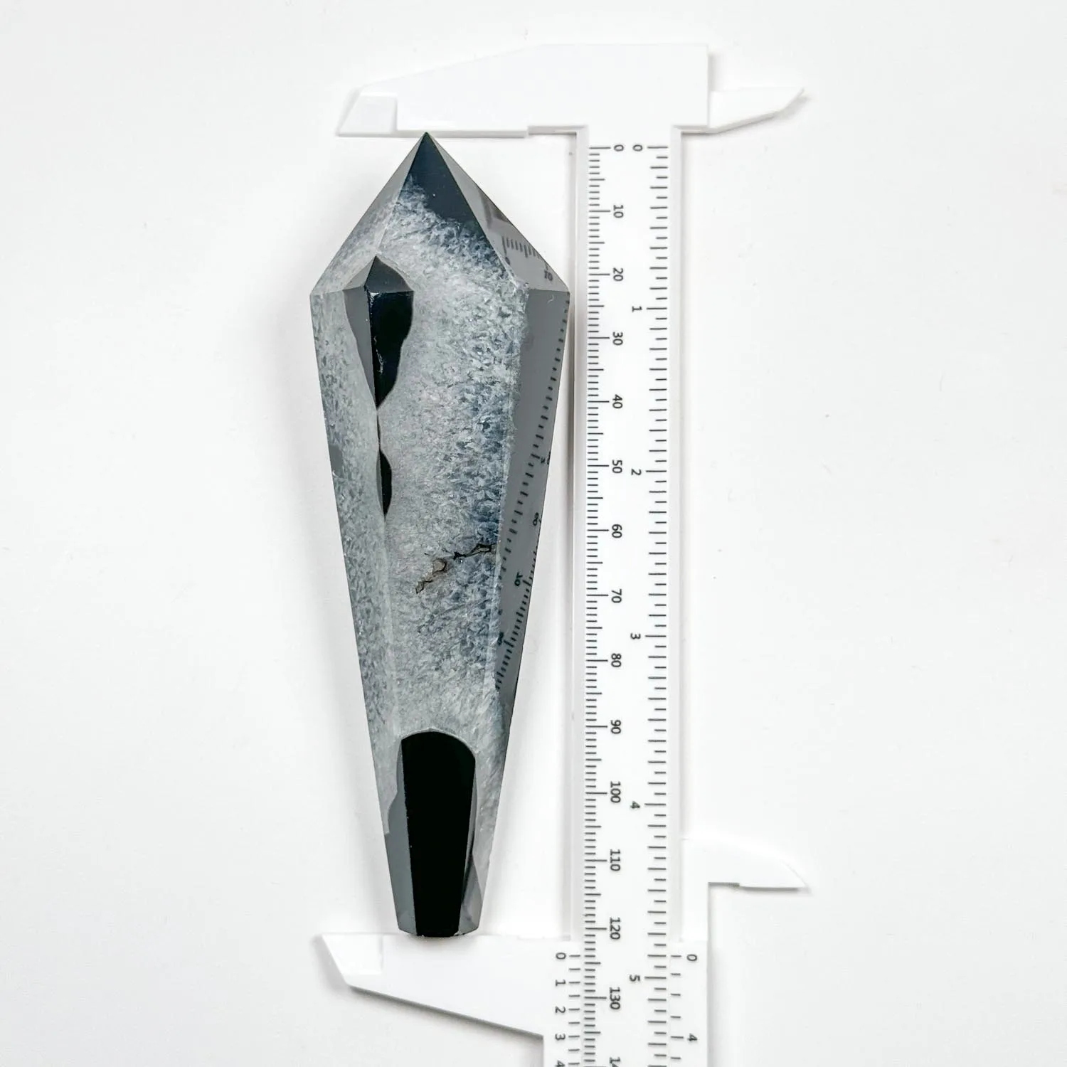 Wholesale Natural Crystal Healing Wands Premium Quality Black Sardonyx Wands for Meditation & Energy Clearing