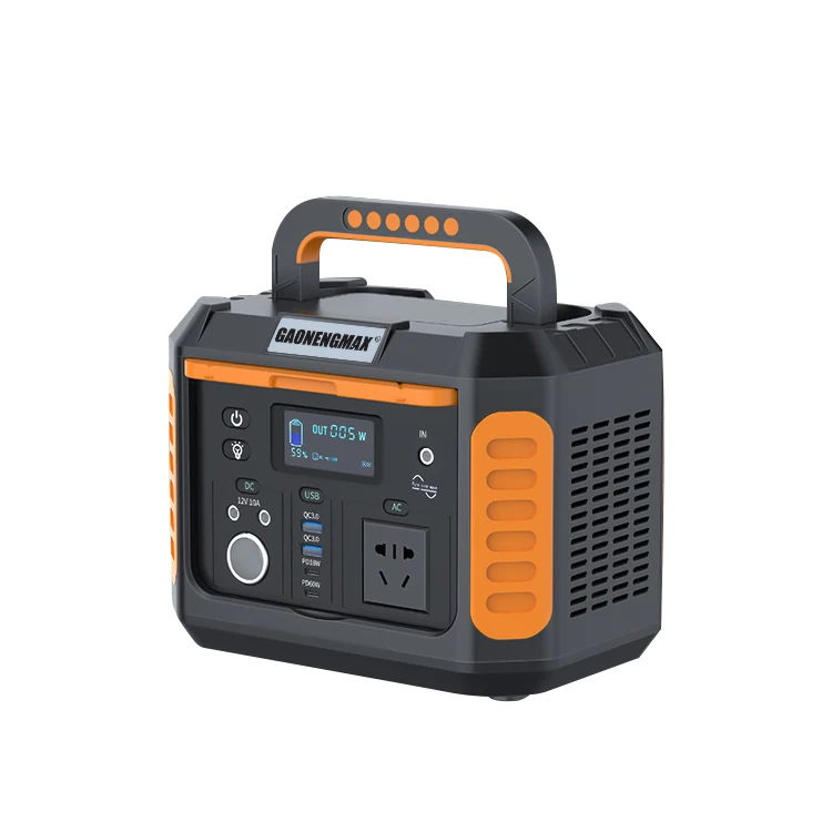 Открытый Портативный солнечной энергии для хранения 110v 220v высокой мощности аварийный источник питания паяльная станция 500 Вт 1000W портативный аккумулятор