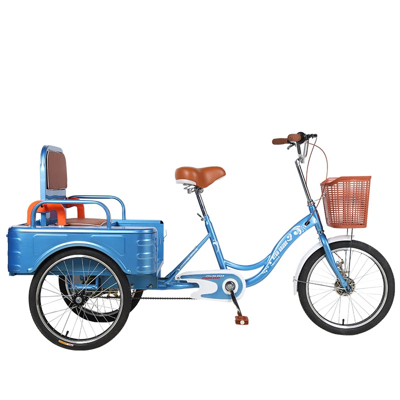 
20inch Freestyle tricycle with pedals for Fashion city tour 